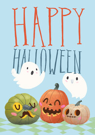 万圣节卡通海报 