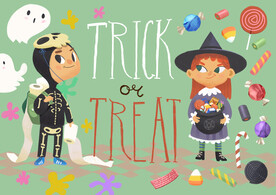 万圣节卡通海报