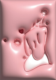 三八妇女节膨胀风海报