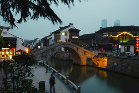 南长街 夜景 南下塘 古运河 