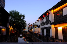 南长街 夜景 南下塘 古运河 