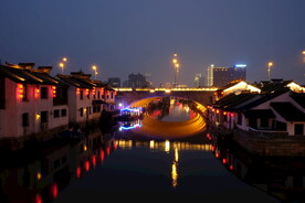 南长街 夜景 南下塘 古运河 