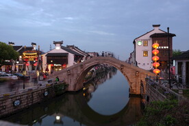 南长街 夜景 南下塘 清明桥 