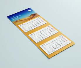 挂历台历样机模板