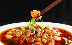 香辣肥肠口水鸡