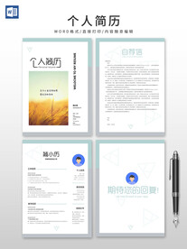 个人简历