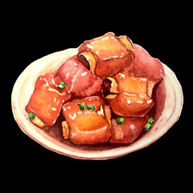 手绘糖醋排骨
