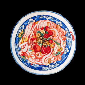 手绘拌米粉