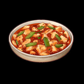 手绘麻辣豆腐