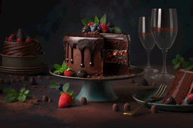 巧克力蛋糕