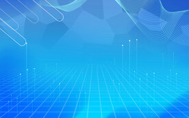 蓝色商务科技渐变背景