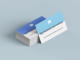 名片卡片样机模板