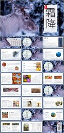 24节气霜降ppt传统