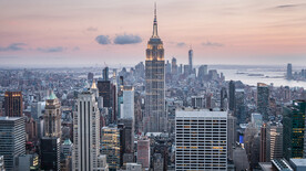 纽约帝国大厦航拍