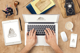 笔记本电脑样机 