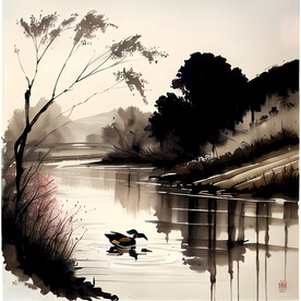 春江水暖鸭先知