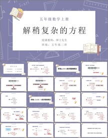 简易方程第八课时