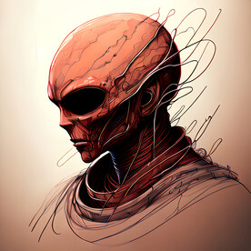 外星人设计手稿