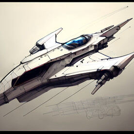 战斗机设计手稿