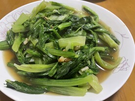 炒苦麦菜