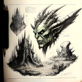 魔兽世界素描