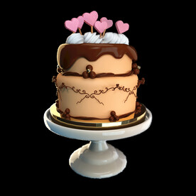 甜品 甜点巧克力蛋糕 png