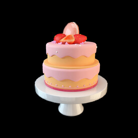 甜品 甜点 双层蛋糕png