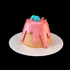  蛋糕 布丁甜点png