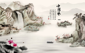 中国风 背景画