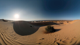 一望无垠的沙漠