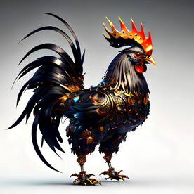 机甲十二生肖鸡