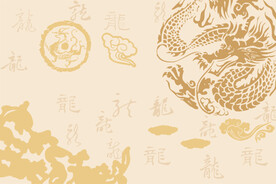 龙纹素材底图