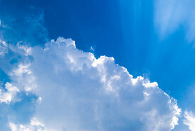 蓝天白云