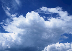 蓝天白云