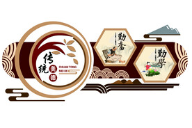 校园国学 文化墙