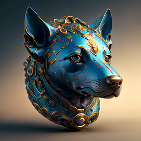 十二生肖狗插画