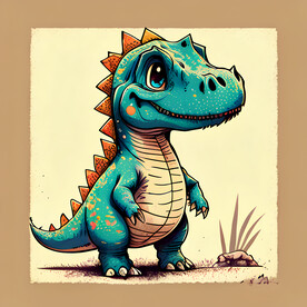 恐龙插画