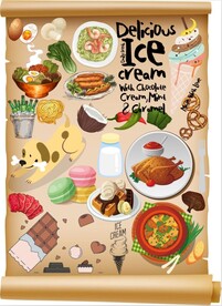 美食爱好者矢量AI源文件模板