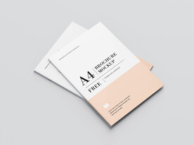 A4宣传手册样机模板