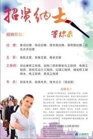 招贤纳士 招聘海报