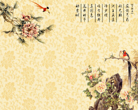 国风古画背景素材