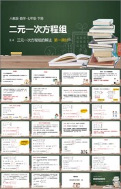 二元一次方程组第八课时