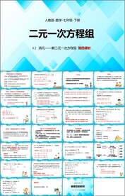 二元一次方程组第五课时