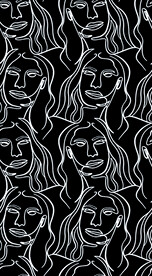 创意线条扫描矢量