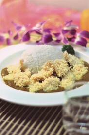 香炸鸡排咖喱饭