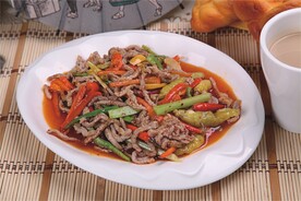 柠香泰椒牛肉丝