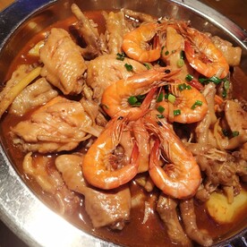 鸡翅虾煲