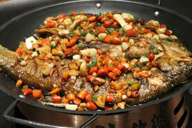 干烧 风干 武昌鱼