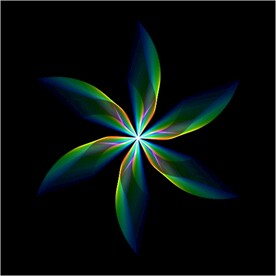 抽象条纹炫光图