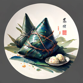 粽子插画